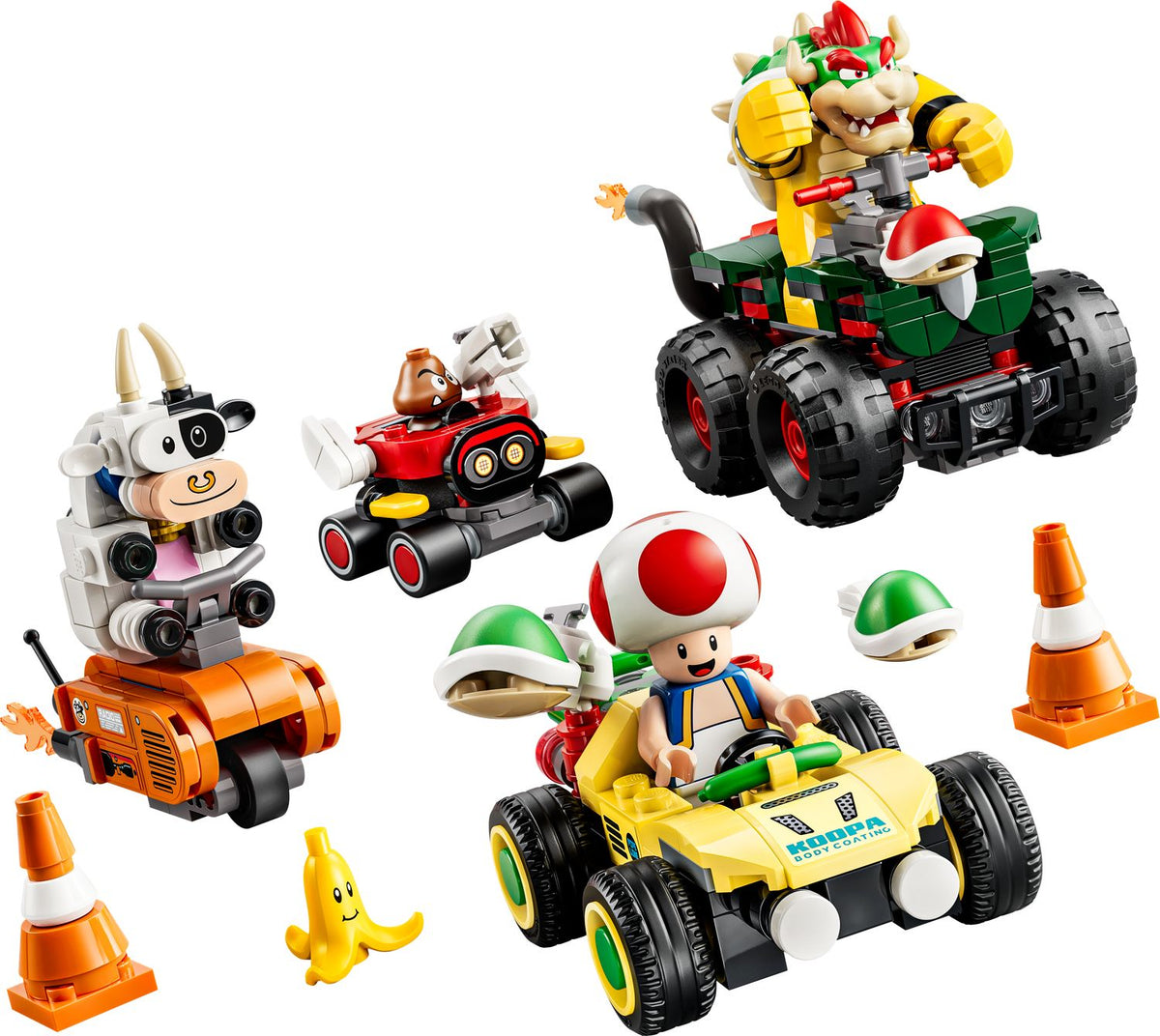 LEGO Bowser's Rumbling Race 72058